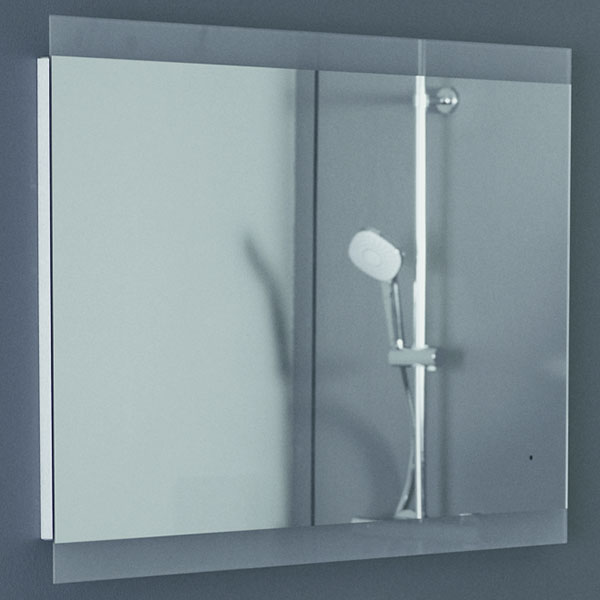 Ideal Standard Rectangular Dimmable LED Frontlit Mirror with Demister Pad - 700mm High