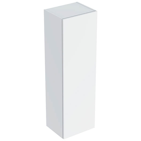 Geberit Smyle Square Wall Hung Semi-Tall Cabinet 360 x 1180mm - Reversible Door
