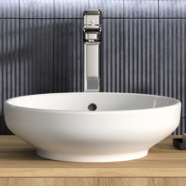 Additional image of Ideal Standard I.Life-B 400mm Wide White Round Vessel Washbasin