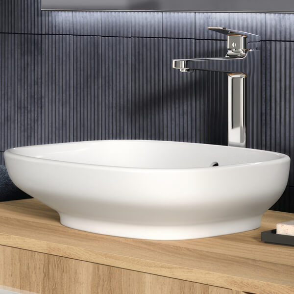 Additional image of Ideal Standard I.Life-B 450mm Wide White Square Vessel Washbasin