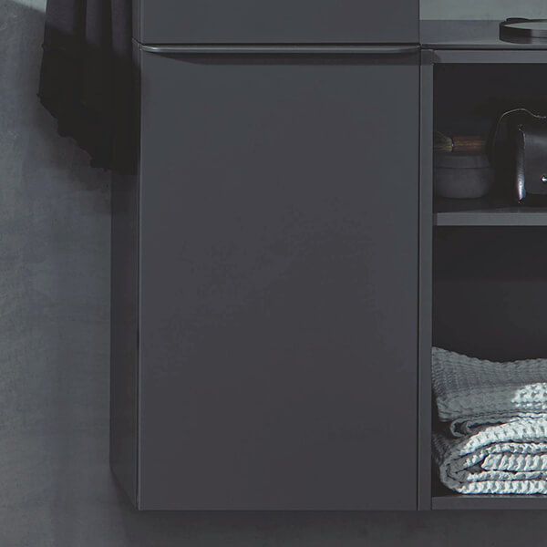 Additional image of Geberit Smyle Square Single Door Wall Hung Bathroom Storage Low Cabinet - 360 x 600mm