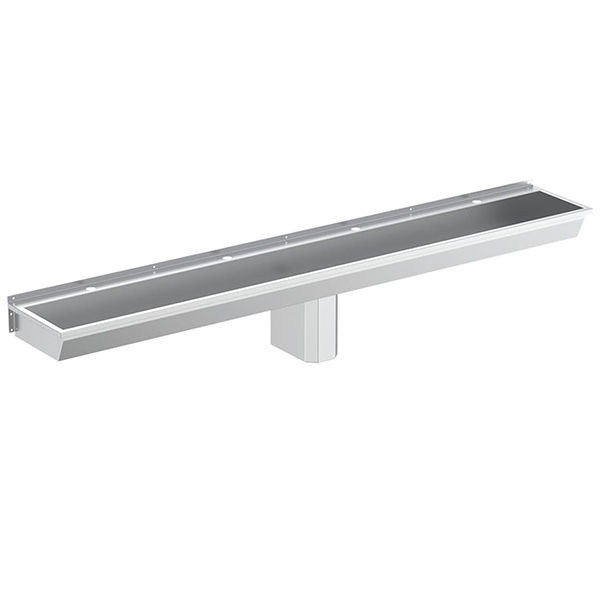 Additional image of Armitage Shanks Calder Stainless Steel Washing Trough with Central Outlet