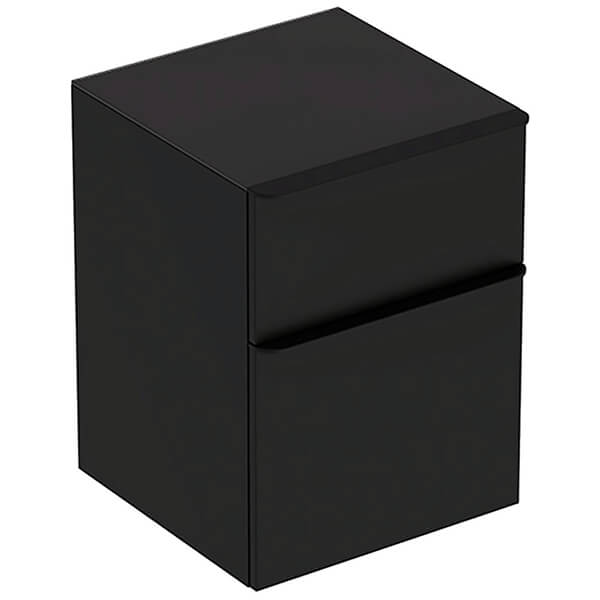Additional image of Geberit Smyle Square Wall Hung Bathroom Storage Low Cabinet 450 x 600mm - Two Drawers