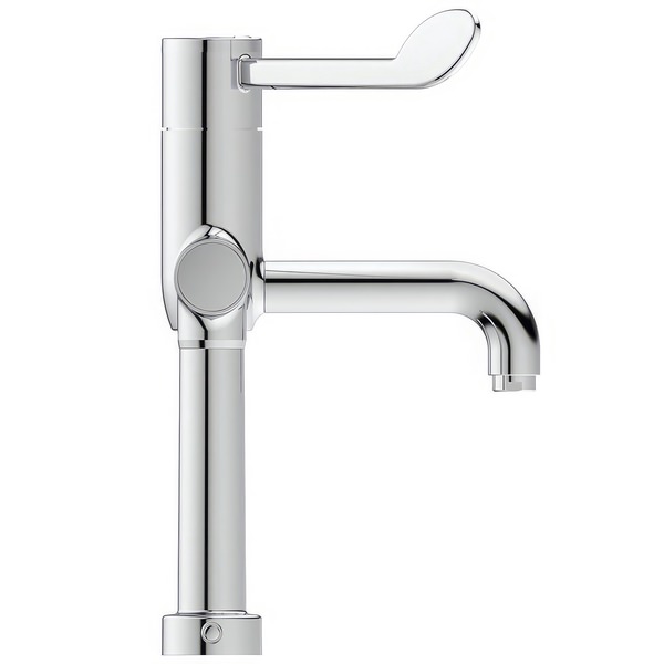 Additional image of Armitage Shanks Markwik 21+ Sequential Chrome Basin Mixer Tap - Long Lever Handle