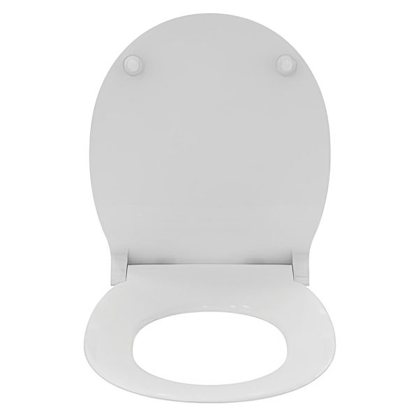 Additional image of Armitage Shanks Contour 21+ Gloss White Slow Close Slim Toilet Seat and Cover