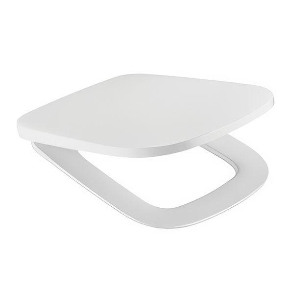 Armitage Shanks Edit-D 365 x 445mm Gloss White Soft Close Toilet Seat and Cover