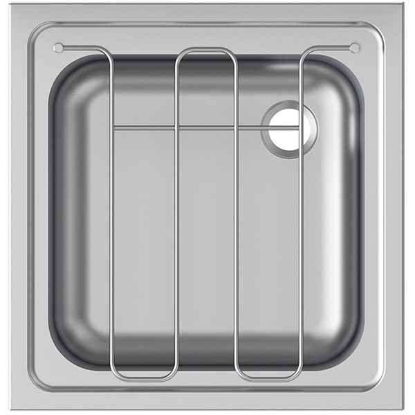 Additional image of Armitage Shanks Contour-21 Stainless Steel Bucket Sink with Grating - 500 x 800mm