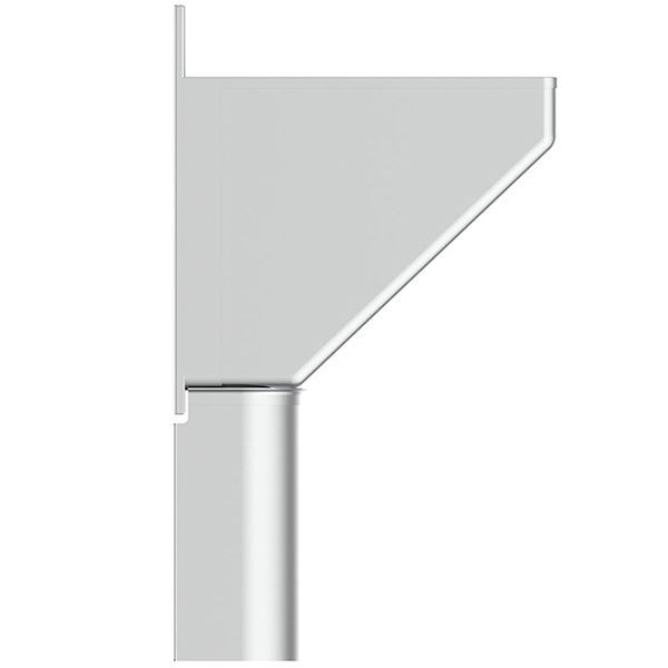 Additional image of Armitage Shanks Firth Wall Mounted Stainless Steel Scrub-Up Trough