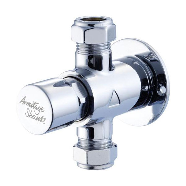 Armitage Shanks Avon Self-Closing Exposed Push Button Shower Valve