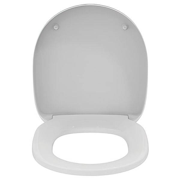 Armitage Shanks Edit-R 365 x 395mm Gloss White Compact Soft Close Toilet Seat and Cover