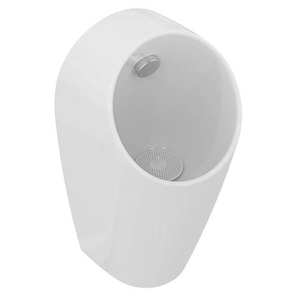 Armitage Shanks Sphero Maxi 620mm Back Inlet Rimless Urinal with Closed Shroud