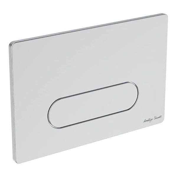 Armitage Shanks Oleas-M4 234 x 154mm Mechanical Single Flush Plate