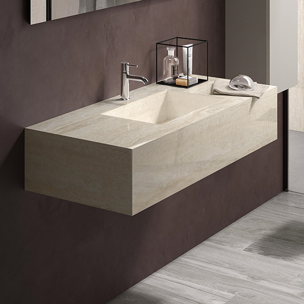 Alternate image of RAK Precious Wall Hung 1 Taphole Rectangular Basin