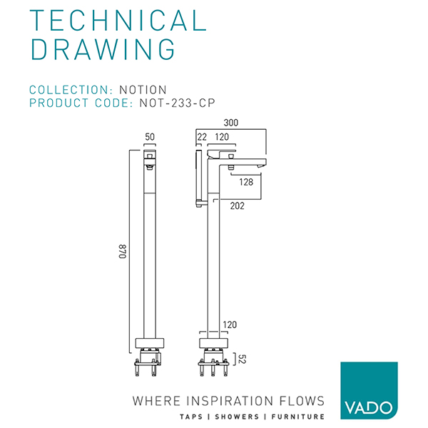 Technical drawing QS-V112819 / NOT-233-CP