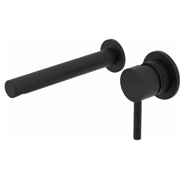 Additional image of Tavistock Anthem 2 Hole Basin Mixer Tap with Straight Spout - Stick Handle - Wall Mounted
