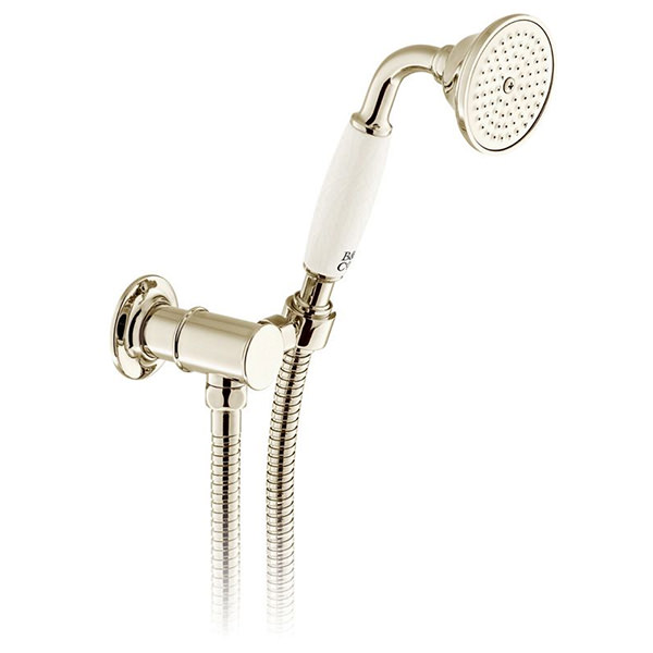 Additional image of Vado Axbridge Traditional Shower Handset Kit with Hose and Bracket - Wall Mounted