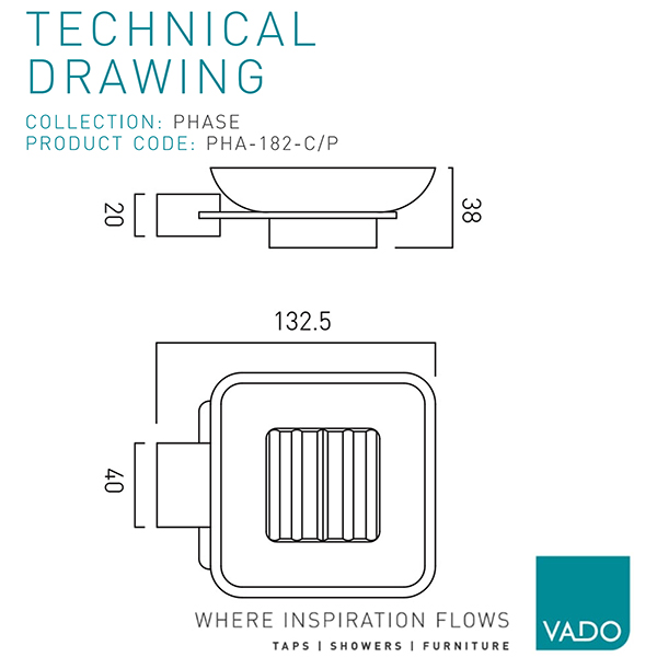 Technical drawing QS-V112827 / PHA-182-C/P