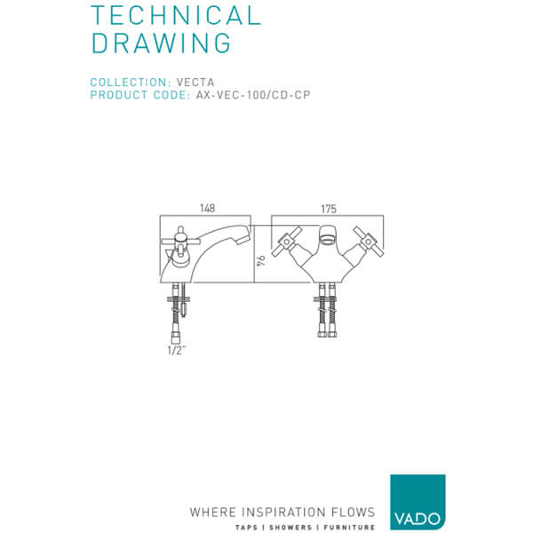 Technical drawing QS-V113532 / AX-VEC-100/CD-CP