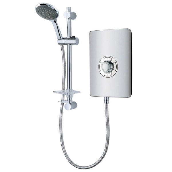 Vado Elegance Single Outlet Electric Shower with Slide Rail and Multi-Mode Handset
