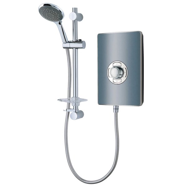 Additional image of Vado Elegance Single Outlet Electric Shower with Slide Rail and Multi-Mode Handset