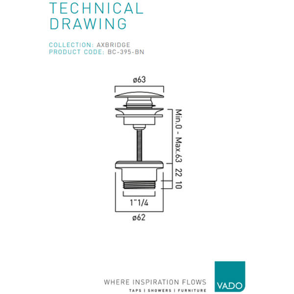 Technical drawing QS-V113537 / BC-395-BN