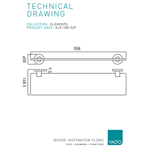 Technical drawing QS-V113183 / ELE-185-C/P