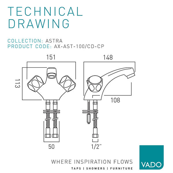 Technical drawing QS-V114620 / AX-AST-100/CD-CP