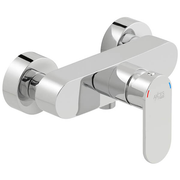 Vado Metiz Exposed Manual Chrome Shower Valve - 1 Control - 1 Outlet