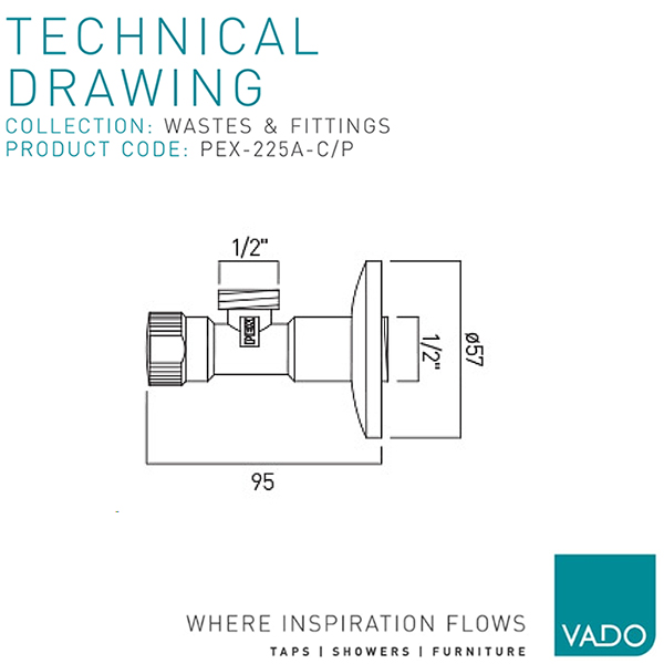 Technical drawing QS-V112837 / PEX-225A-C/P