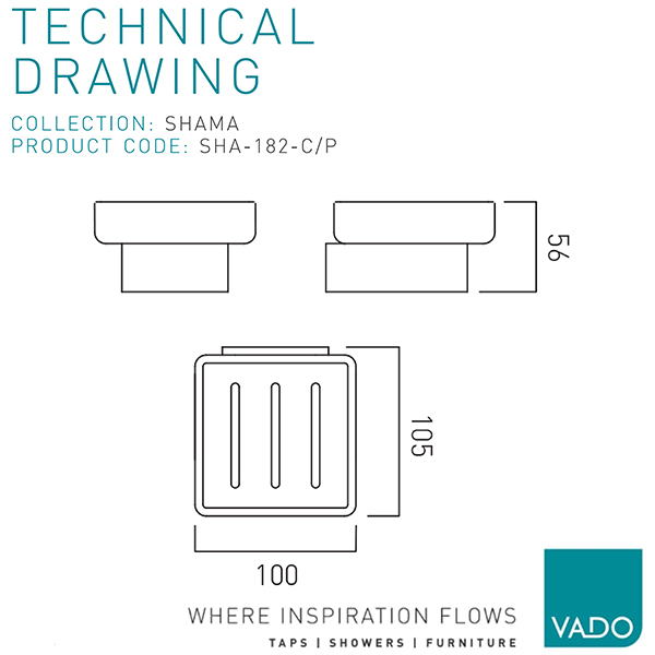 Technical drawing QS-V112838 / SHA-182-C/P