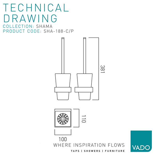 Technical drawing QS-V112841 / SHA-188-C/P