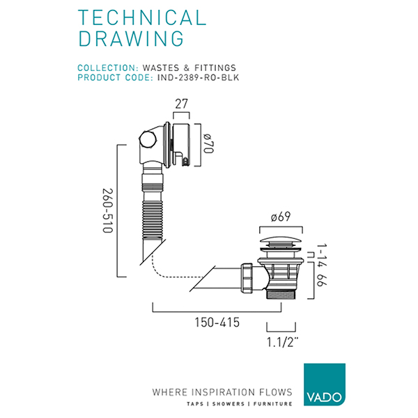 Technical drawing QS-V113191 / IND-2389-RO-BRZ