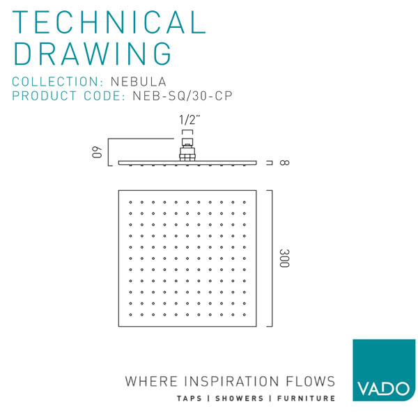 Technical drawing QS-V114038 / NEB-SQ/20-CP