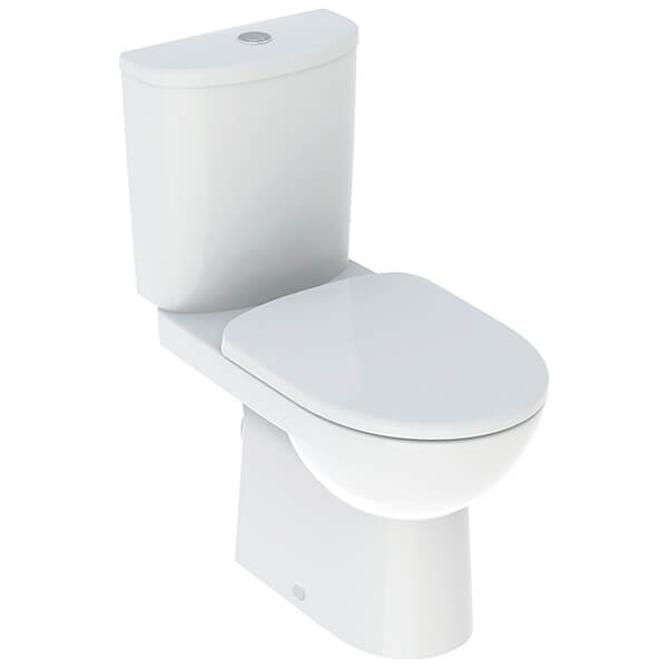 Geberit Selnova 3-in-1 Close-Coupled Toilet Pack with Cistern and Soft Close Seat - 365 x 685mm