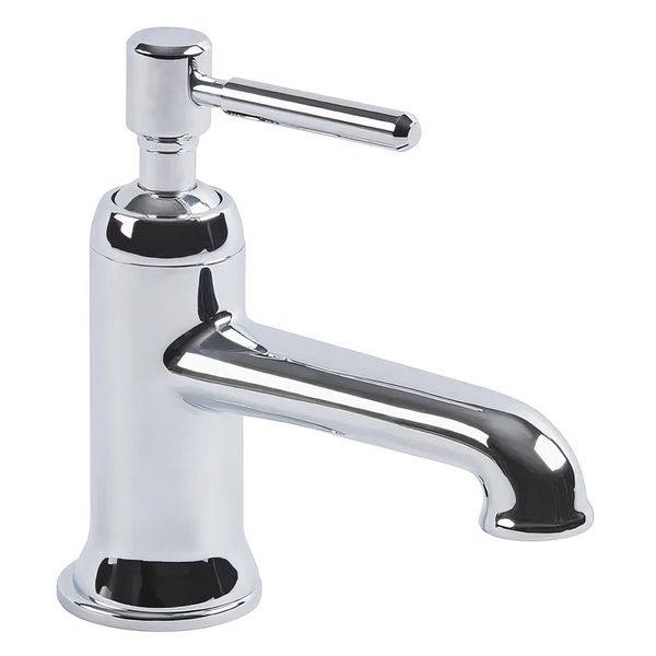 Tavistock Marston Traditional Monobloc Chrome Basin Mixer Tap - Stick Handle - Deck Mounted