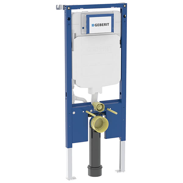 Geberit Duofix Wall Hung WC Frame with 8cm Sigma Concealed Cistern - 500 x 1140mm