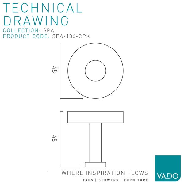 Technical drawing QS-V112844 / SPA-186-CPK