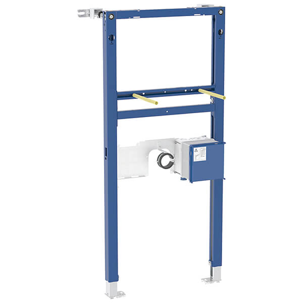 Geberit Duofix Washbasin Frame for Electronic Deck-Mounted Tap with Concealed Function Box - 500 x 1120mm