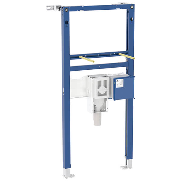 Additional image of Geberit Duofix Washbasin Frame for Electronic Deck-Mounted Tap with Concealed Function Box - 500 x 1120mm