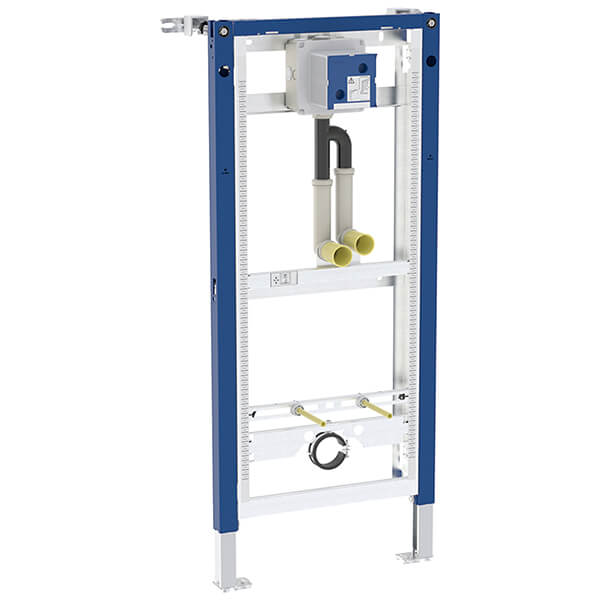 Geberit Duofix Universal Urinal Frame with Pipe Interrupter - 500 x 1300mm
