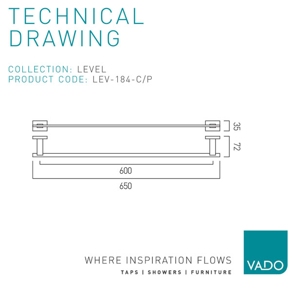 Technical drawing QS-V95353 / LEV-184-45-C/P
