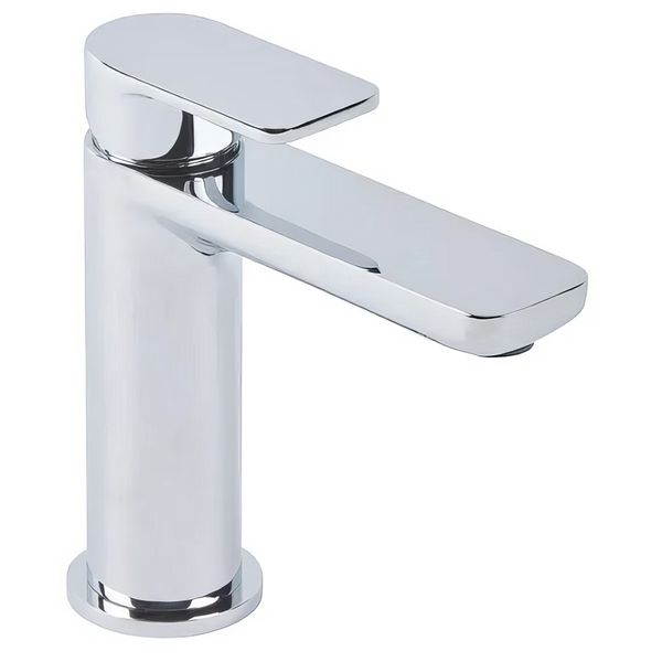 Alternate image of Tavistock Savour Contemporary Basin Mixer Tap with Click Waste - Flat Handle - Deck Mounted