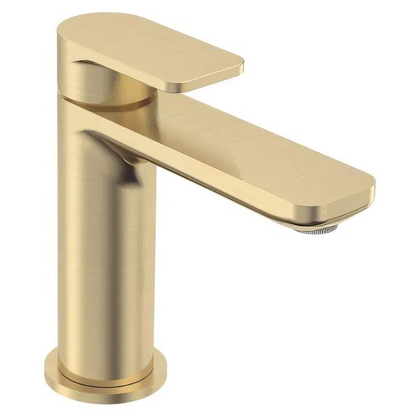 Alternate image of Tavistock Savour Contemporary Basin Mixer Tap with Click Waste - Flat Handle - Deck Mounted