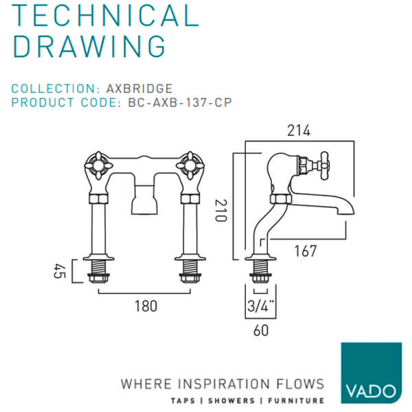 Technical drawing QS-V113544 / BC-AXB-137-CP