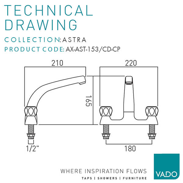 Technical drawing QS-V114657 / AX-AST-153/CD-CP