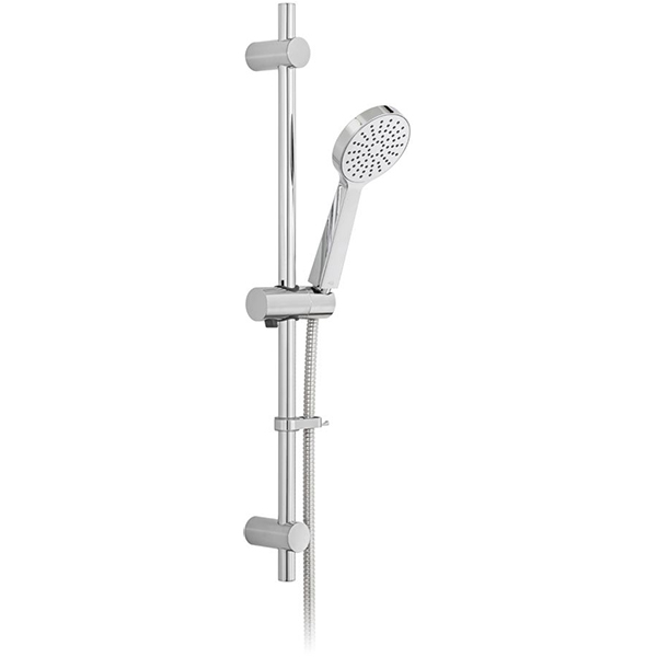 Vado Axces Sirkel Chrome Slide Rail Shower Kit with Handset - 600mm High