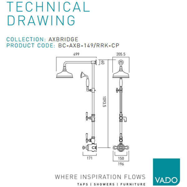 Technical drawing QS-V113546 / BC-AXB-149/RRK-CP