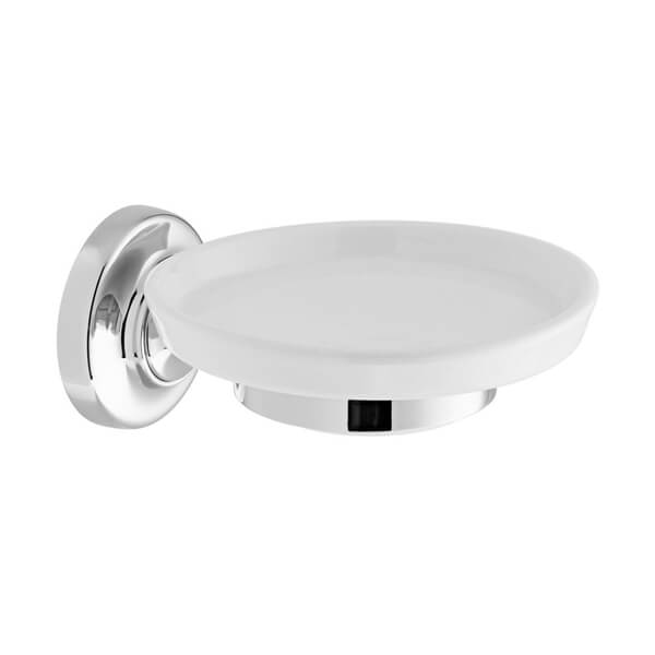 Vado Axbridge Traditional Ceramic Soap Dish and Holder