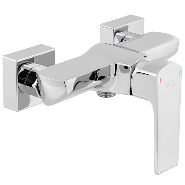 Vado Axces Ekko Exposed Contemporary Manual Chrome Shower Valve - 1 Control