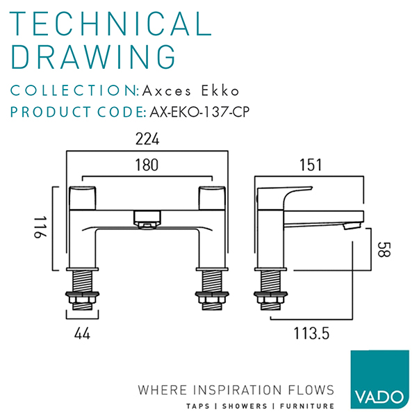 Technical drawing QS-V113194 / AX-EKO-137-CP